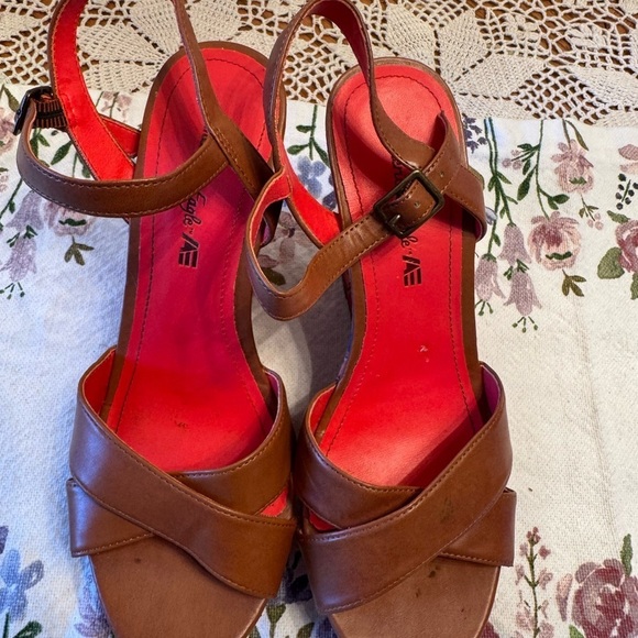 American Eagle Outfitters Shoes - American Eagle Outfitters Women's Brown Sandals, size 8.5